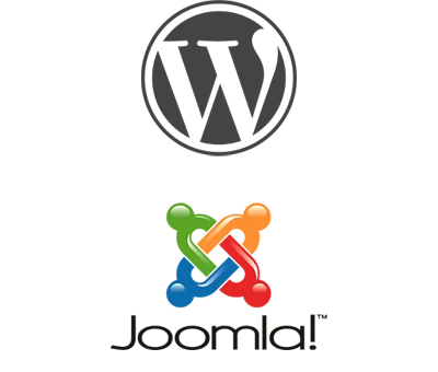 WordPress and Joomla